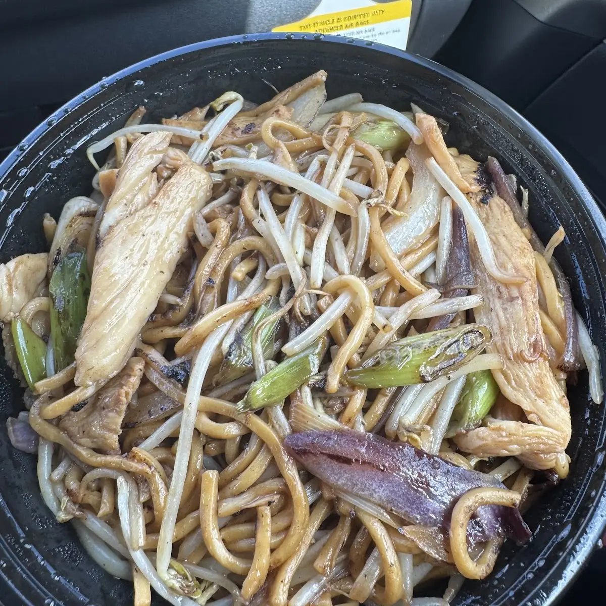 roasted pork lo mein 叉烧捞面